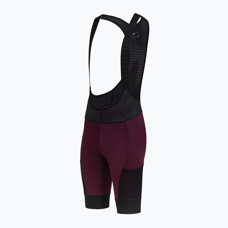 Pantaloni scurți de ciclism pentru bărbați HIRU Advanced Cargo Bibshort garnet 2