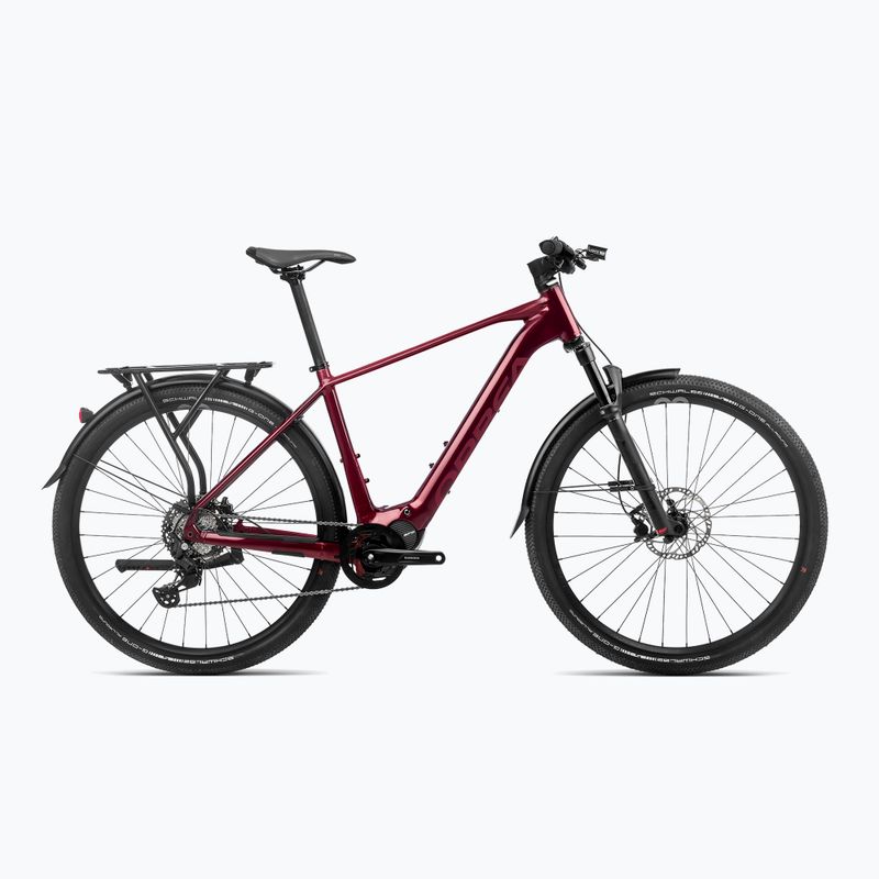 Orbea Kemen 30 42V 540Wh 2023 bicicletă electrică roșu închis