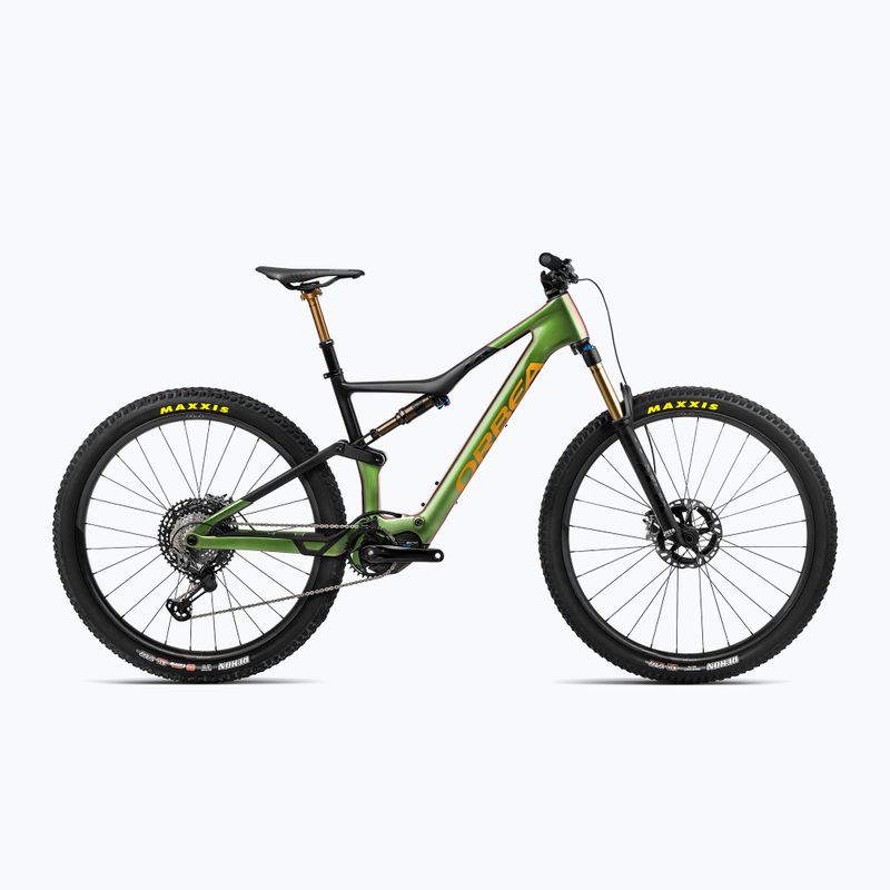 Bicicleta electrică Orbea Rise M-LTD 42V 360Wh 2023 chameleon goblin verde/negru Orbea Rise M-LTD 42V 360Wh 2023 goblin verde/negru