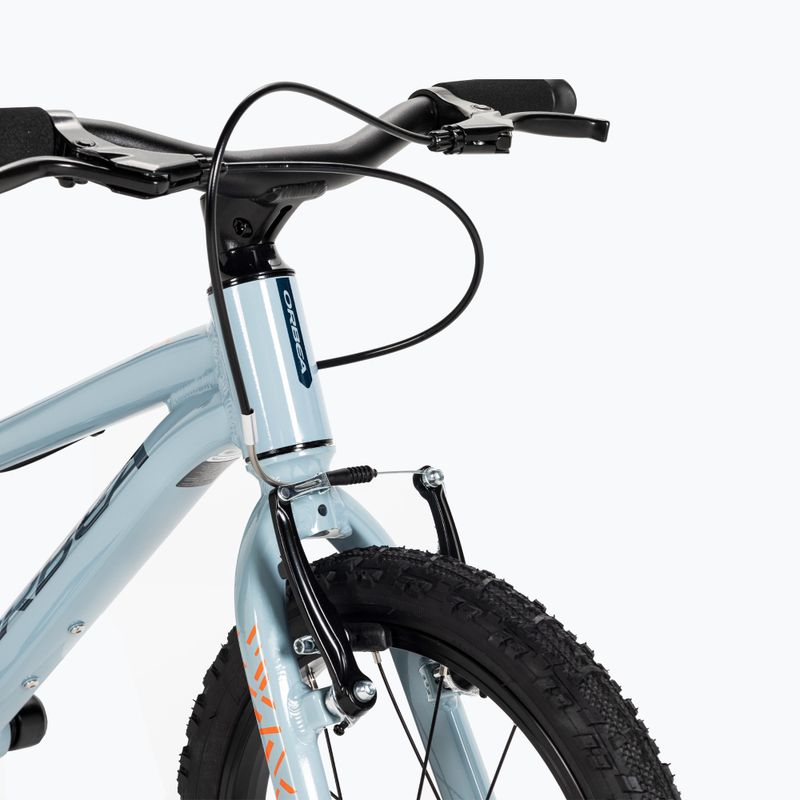 Orbea MX 16 2023 bicicletă pentru copii gri albăstrui/roșu aprins 4