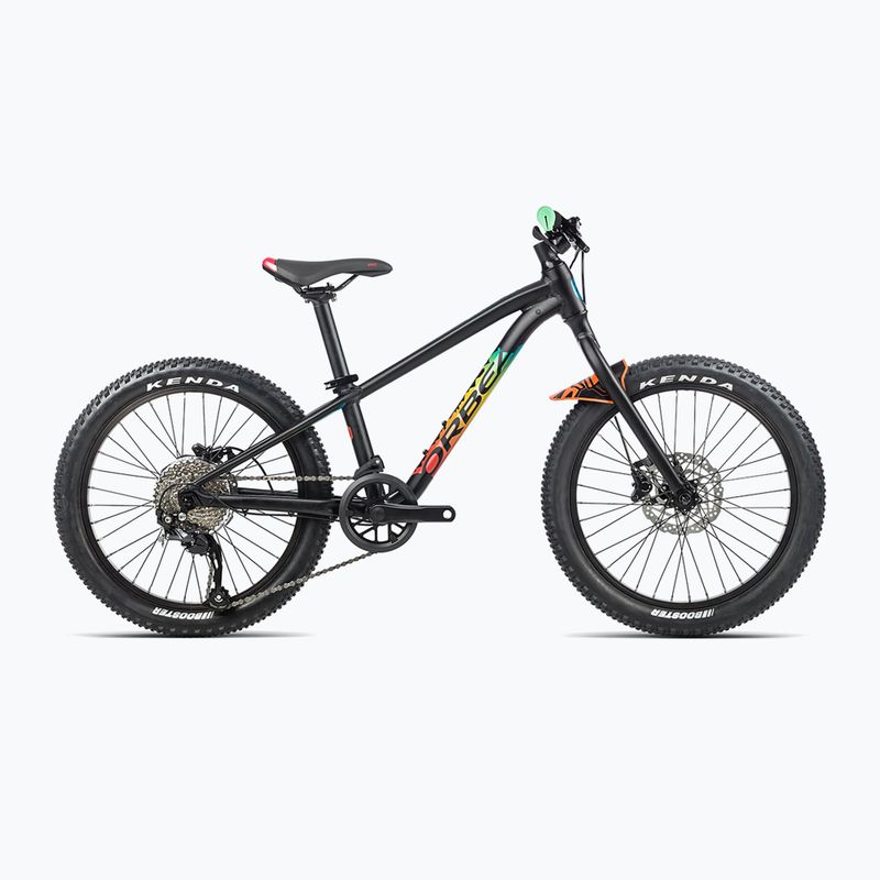 Bicicletă pentru copii Orbea Laufey 20 H30 2023 black rainbow