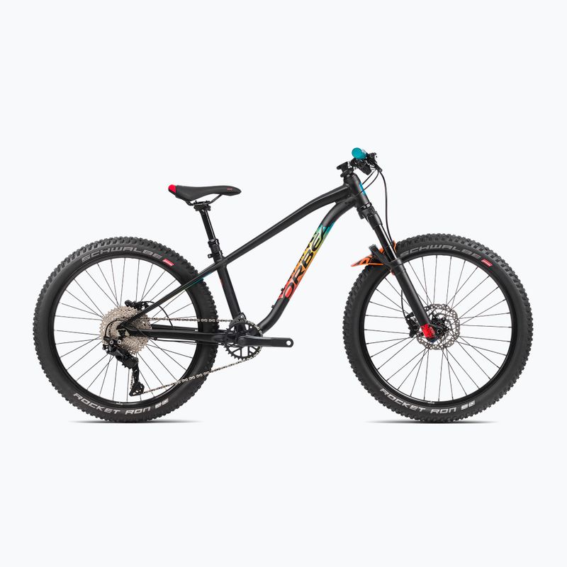 Orbea biciclete pentru copii Laufey 24 H10 2023 negru curcubeu negru