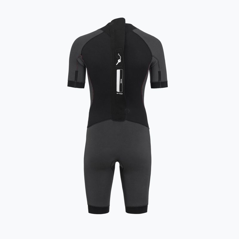 Costum de înot pentru bărbați Orca Openwater Shorty Vitalis black 2