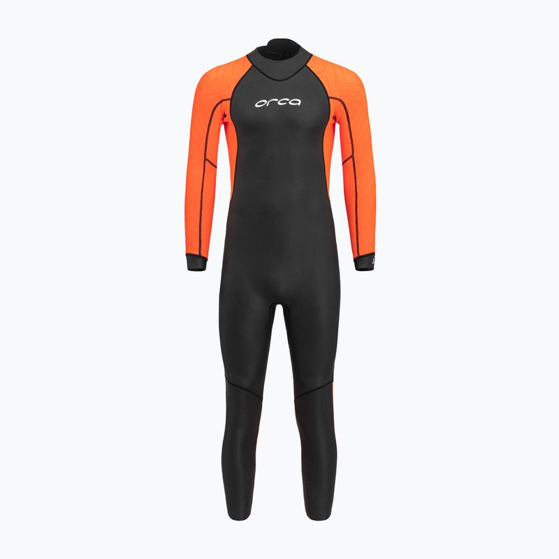 Costum de triatlon pentru femei Orca Vitalis Openwater Hi Vis negru