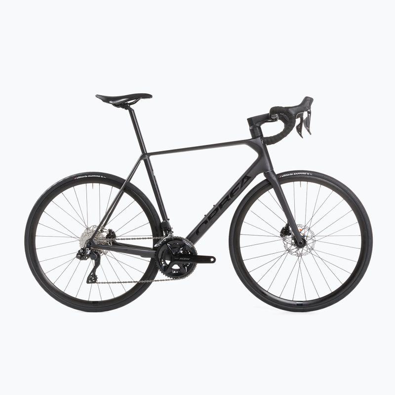 Orbea Orca M30i vulcan/negru negru bicicletă de șosea neagră