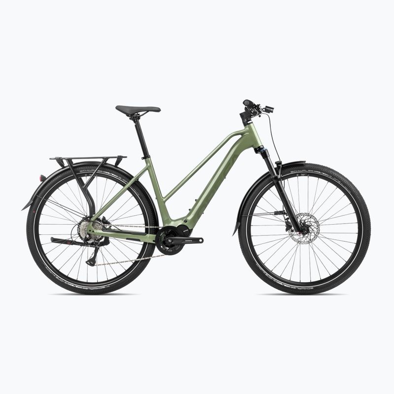 Bicicleta electrică Orbea Kemen Mid 40 540Wh 2024 urbană verde