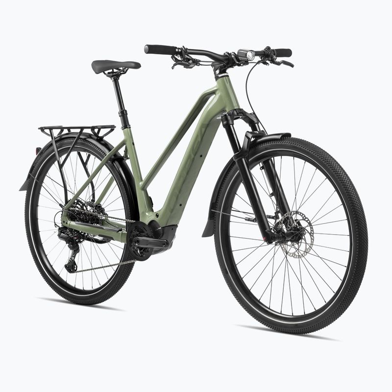 Bicicleta electrică Orbea Kemen Mid 40 540Wh 2024 urbană verde 2