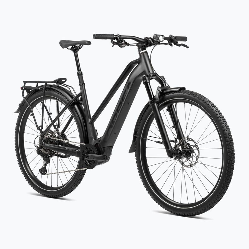 Bicicleta electrică Orbea Kemen Mid SUV 30 540Wh 2024 negru metalizat de noapte metalică 2