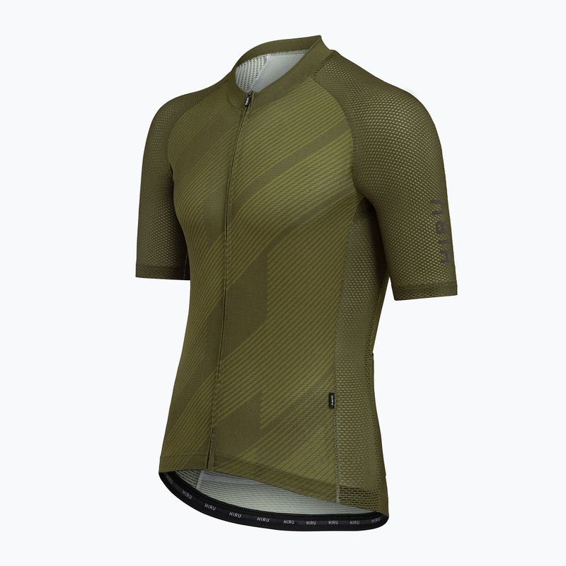 Tricou de ciclism pentru bărbați HIRU Core Light olive 2