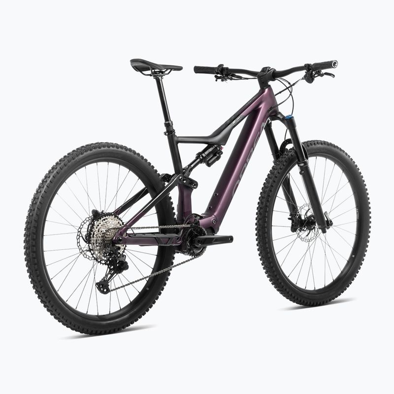 Bicicletă electrică Orbea Rise H30 540Wh 2024 metallic mulberry/black 3