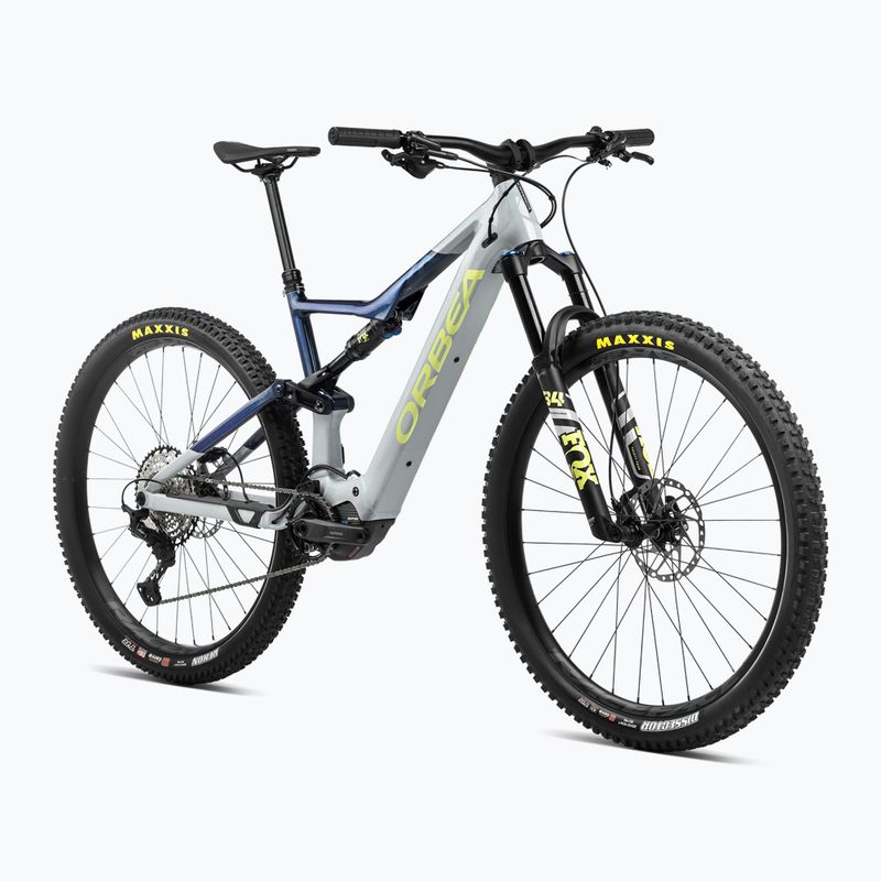 Bicicletă electrică Orbea Rise H20 540Wh 2024 iceberg grey/moondust blue 2