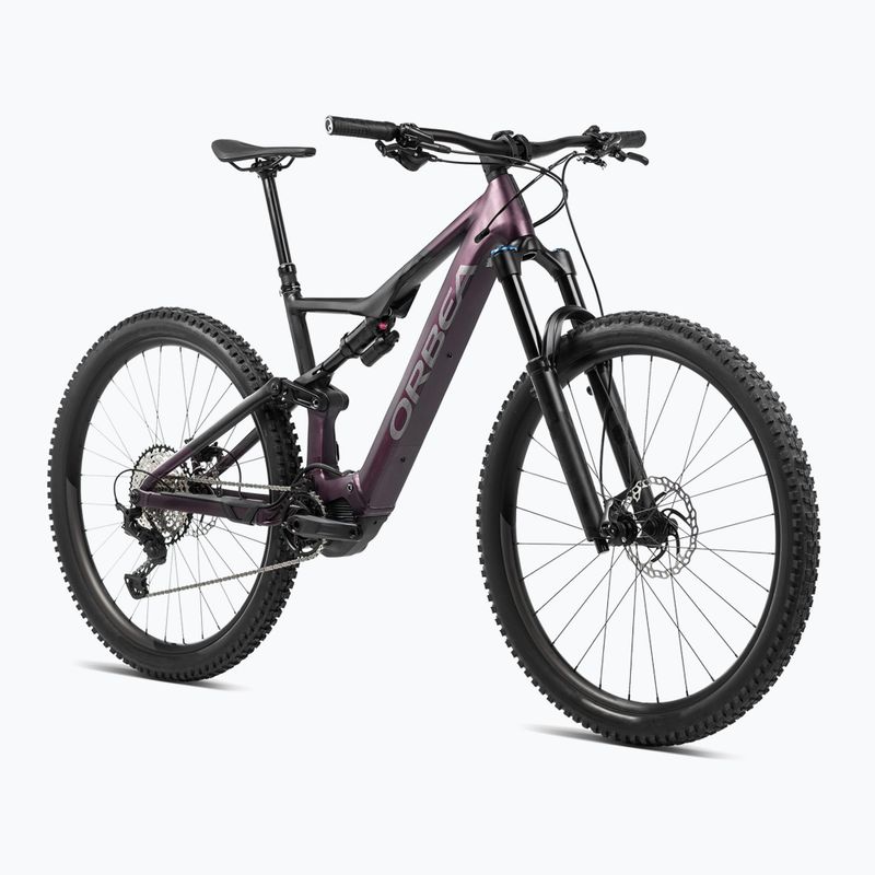 Bicicletă electrică Orbea Rise H20 540Wh 2024 metallic mulberry/black 2