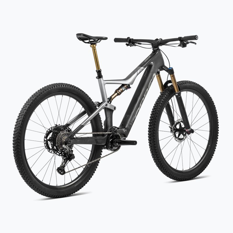 Bicicletă electrică Orbea Rise M20 360Wh 2024 carbon raw/shark grey 3