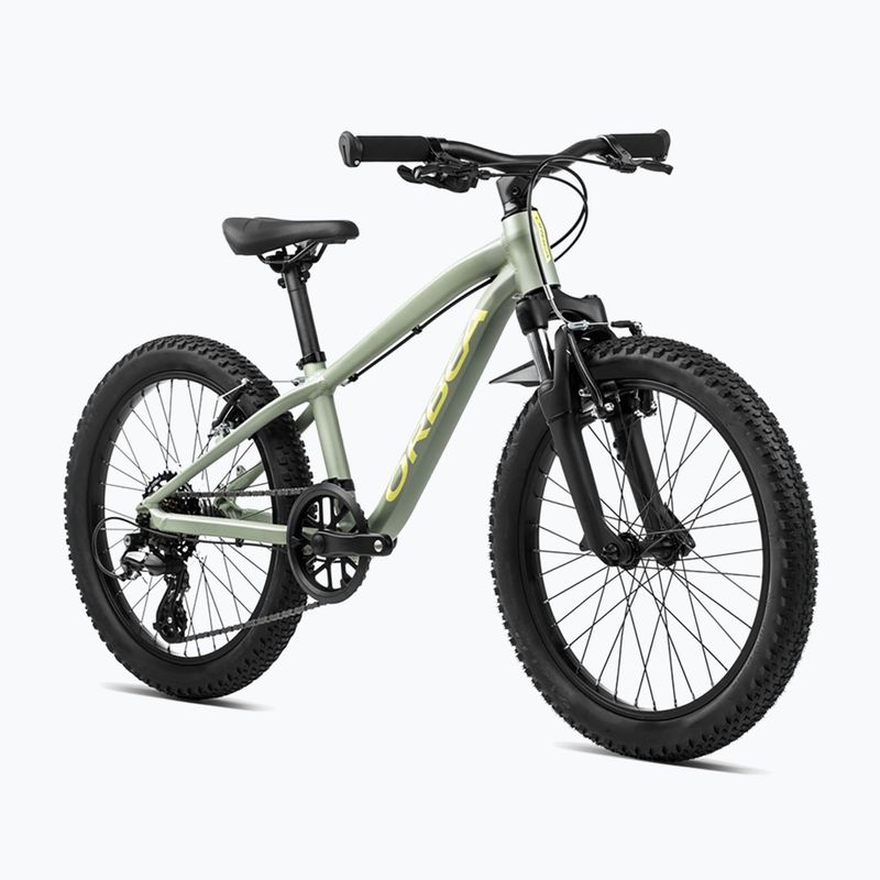 Bicicletă pentru copii Orbea MX 20 XC 2024 metallic green/yellow 2