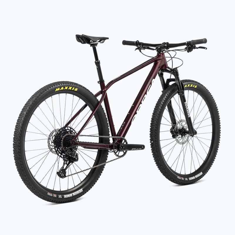 Bicicletă de munte Orbea Alma H30 2024 metallic dark red/chic white 3