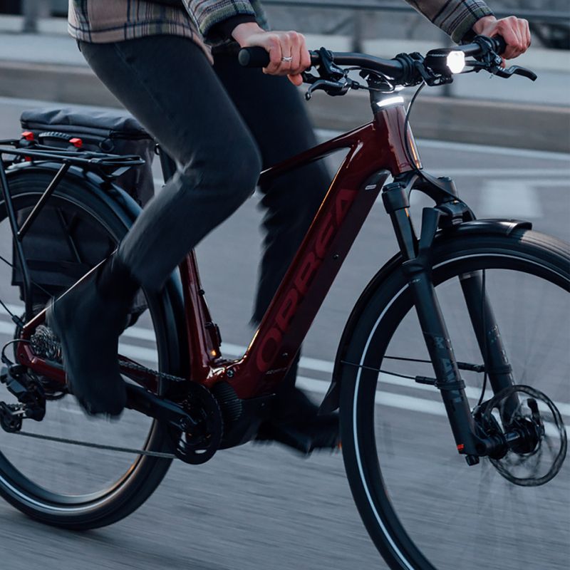 Bicicletă electrică Orbea Kemen 40 540Wh 2024 dark red 5