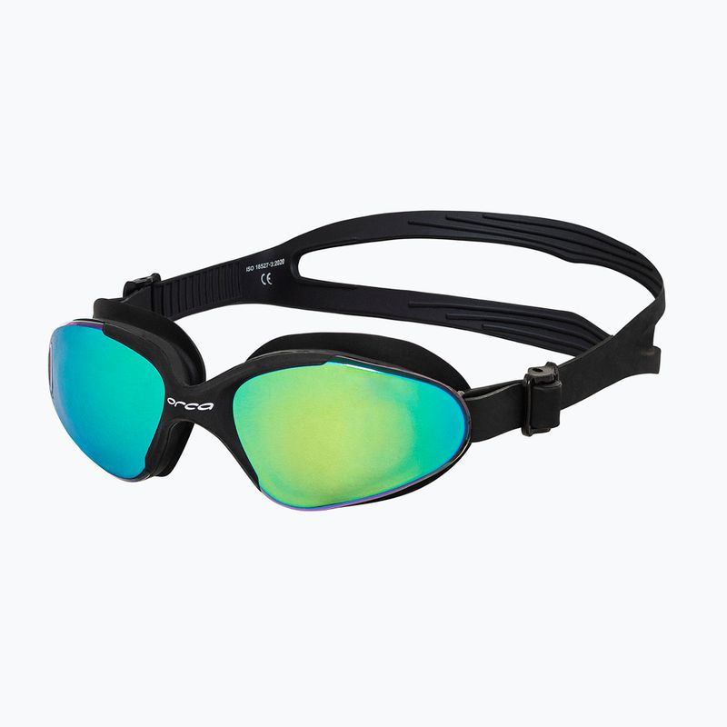 Ochelari de înot Orca Killa Comfort negru cu oglindă