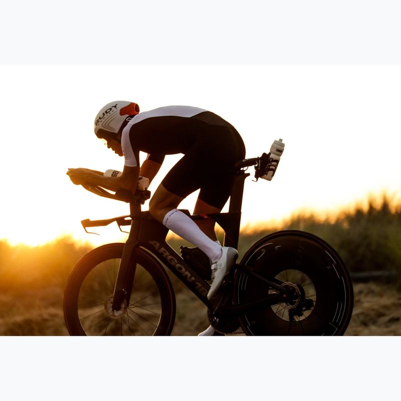 Jambiere de ciclism Orca Aero Calf black white 4