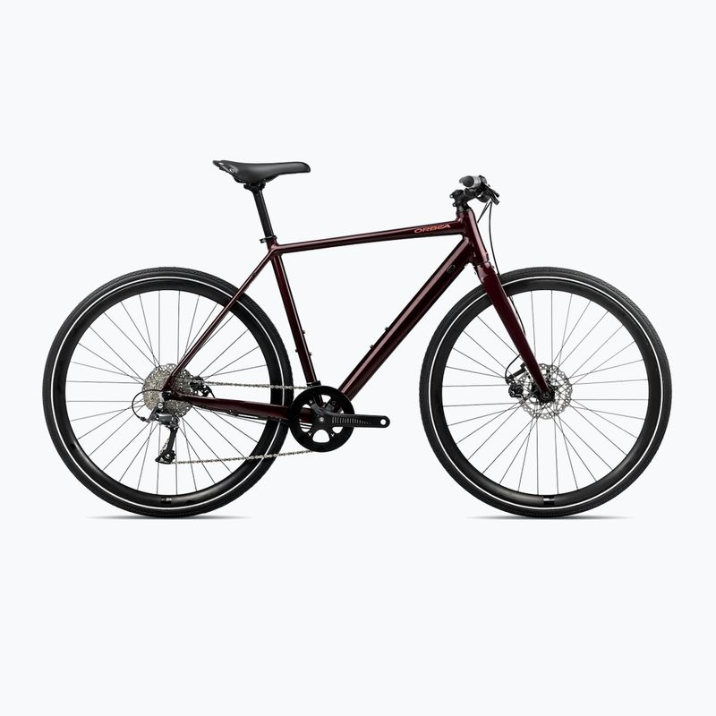 Bicicletă de oraș Orbea Vector 35 2025 metallic burgundy red