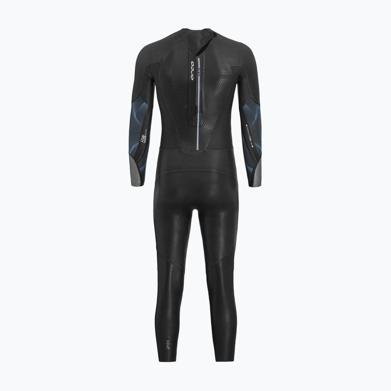 Costum de wetsuit pentru triatlon Orca Apex Flex V2 albastru flex 2