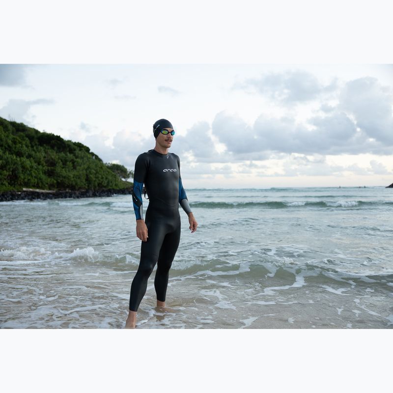 Costum de wetsuit pentru triatlon Orca Apex Flex V2 albastru flex 8