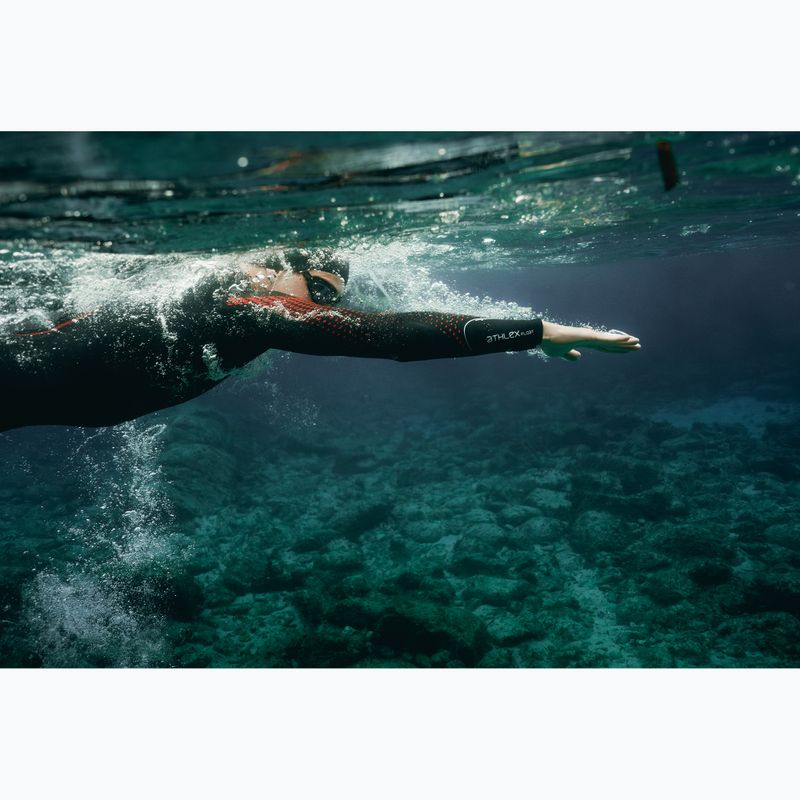 Costum de wetsuit pentru triatlon Orca Apex Float V2 roșu pentru bărbați 7