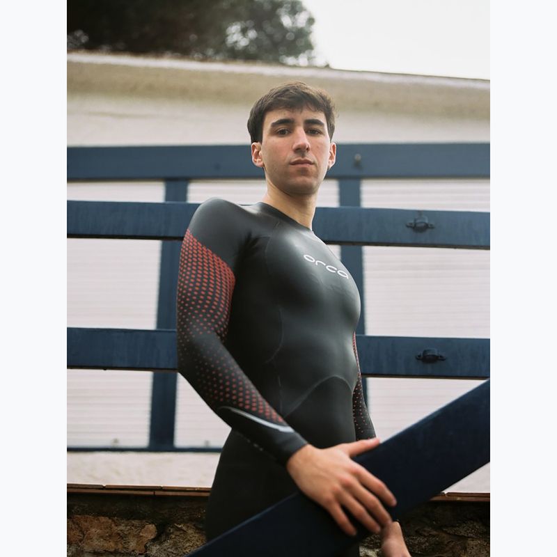 Costum de triatlon pentru bărbați Orca Athlex Float red buoyancy 4