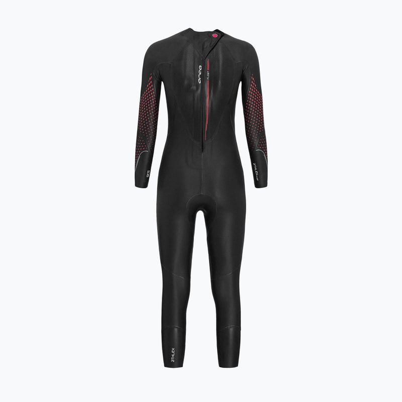Costum înot  pentru triatlon damă Orca Athlex Float V2 red buoyancy 2