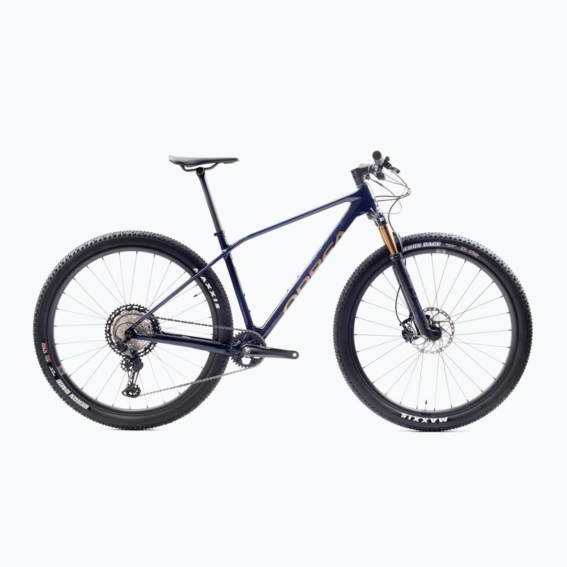 Orbea Alma M-Pro albastru-auriu mountain bike M22518L8