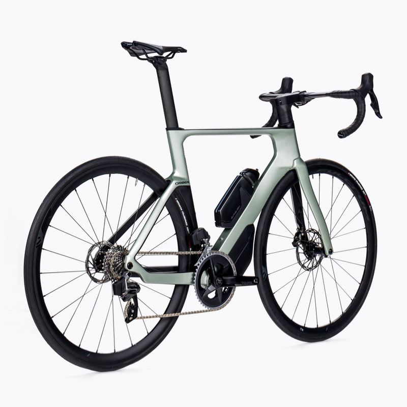 Orbea Orca Aero M31el LTD PWR bicicletă de șosea argint 3