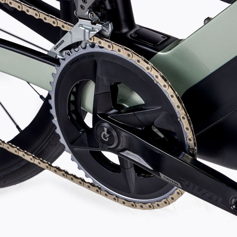 Orbea Orca Aero M31el LTD PWR bicicletă de șosea argint 11