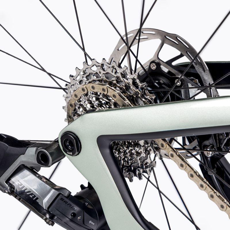 Orbea Orca Aero M31el LTD PWR bicicletă de șosea argint 12