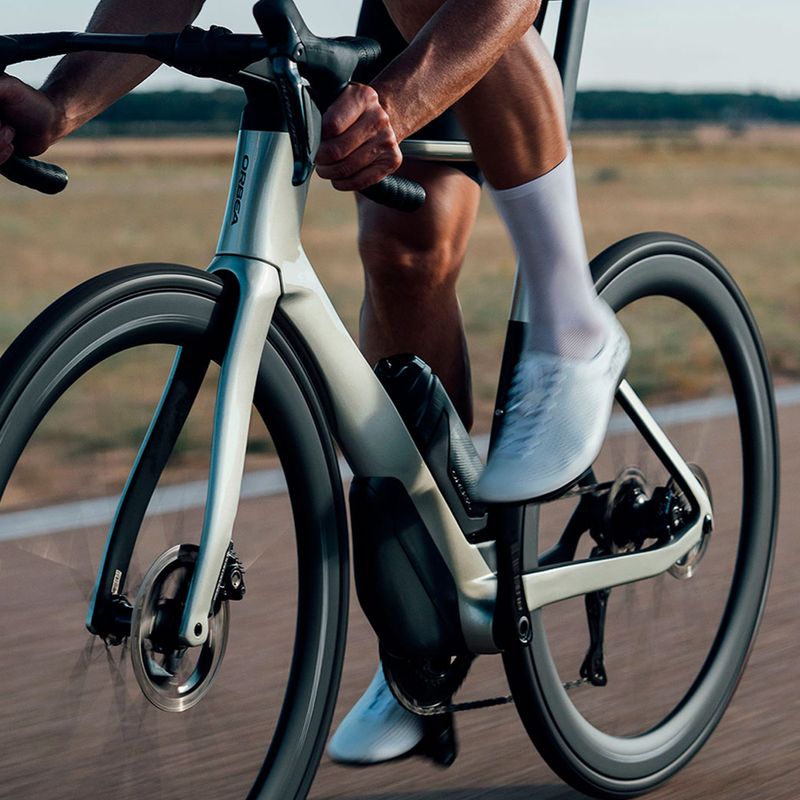 Orbea Orca Aero M31el LTD PWR bicicletă de șosea argint 19