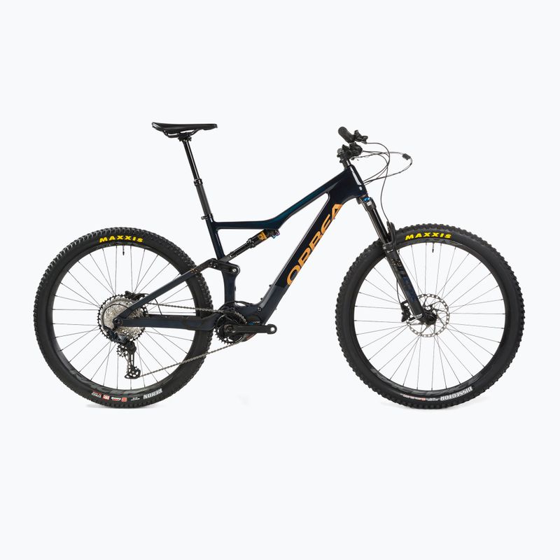 Bicicleta electrică Orbea Rise M20 albastru-auriu M36020YX