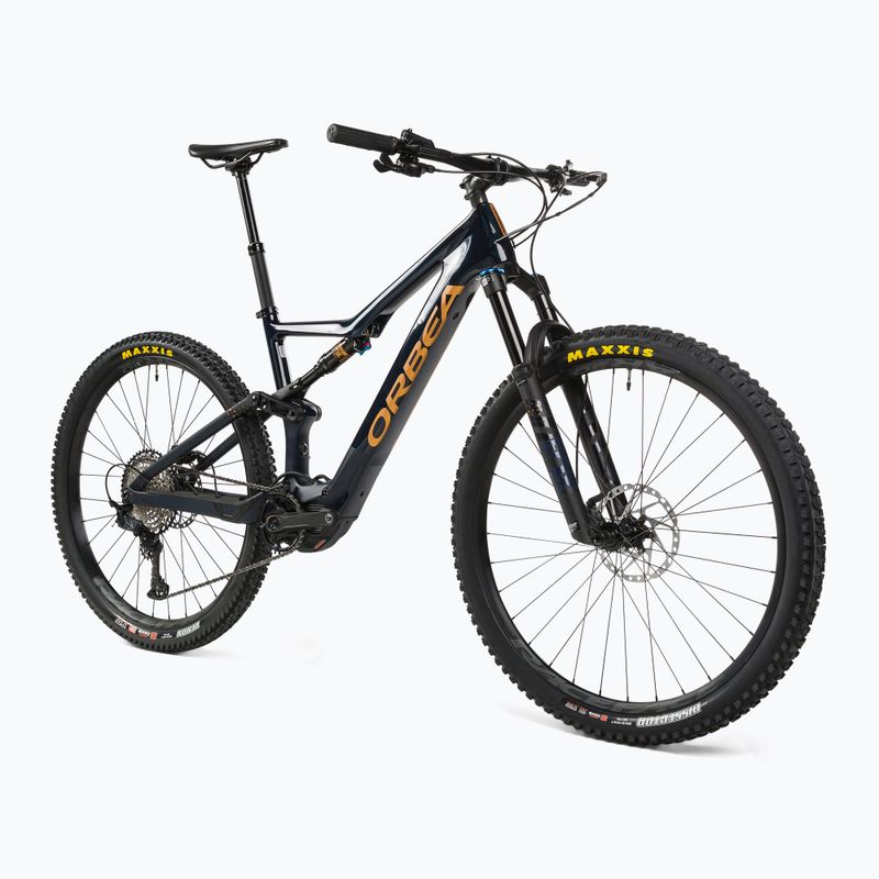 Bicicleta electrică Orbea Rise M20 albastru-auriu M36020YX 2