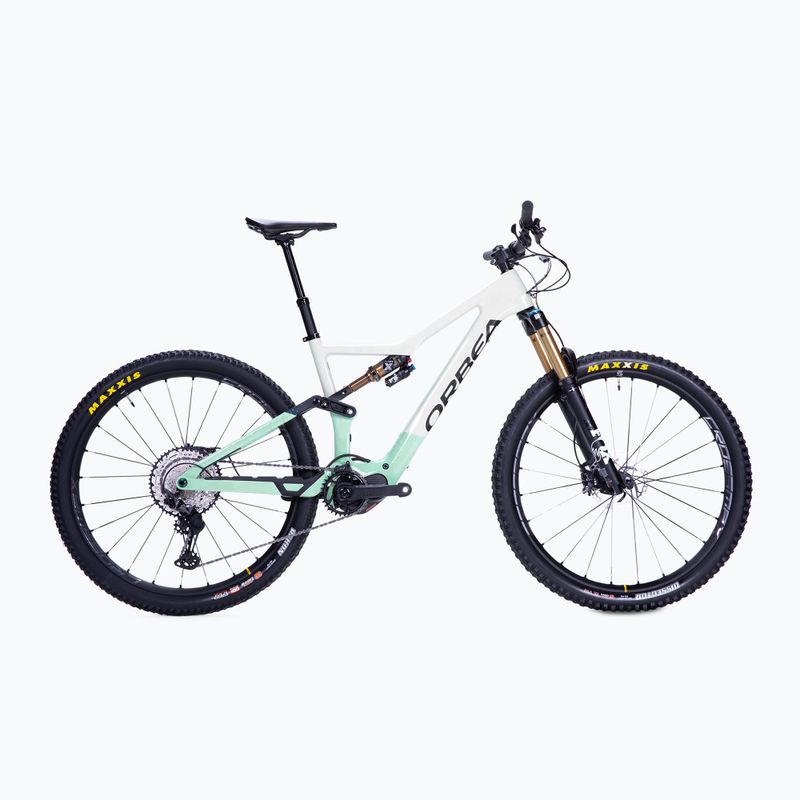 Bicicleta electrică Orbea Rise M10 alb