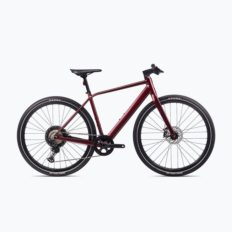 Bicicleta electrică Orbea Vibe H10 36V 248Wh roșu închis metalizat