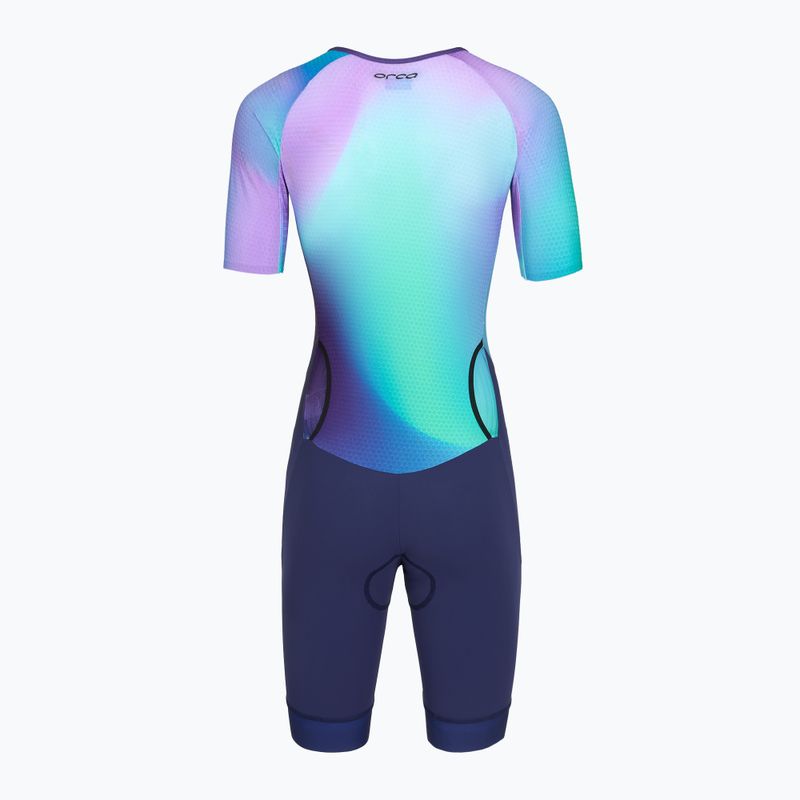 Costum de triatlon pentru femei Orca Athlex Aero Race Suit blue print 2