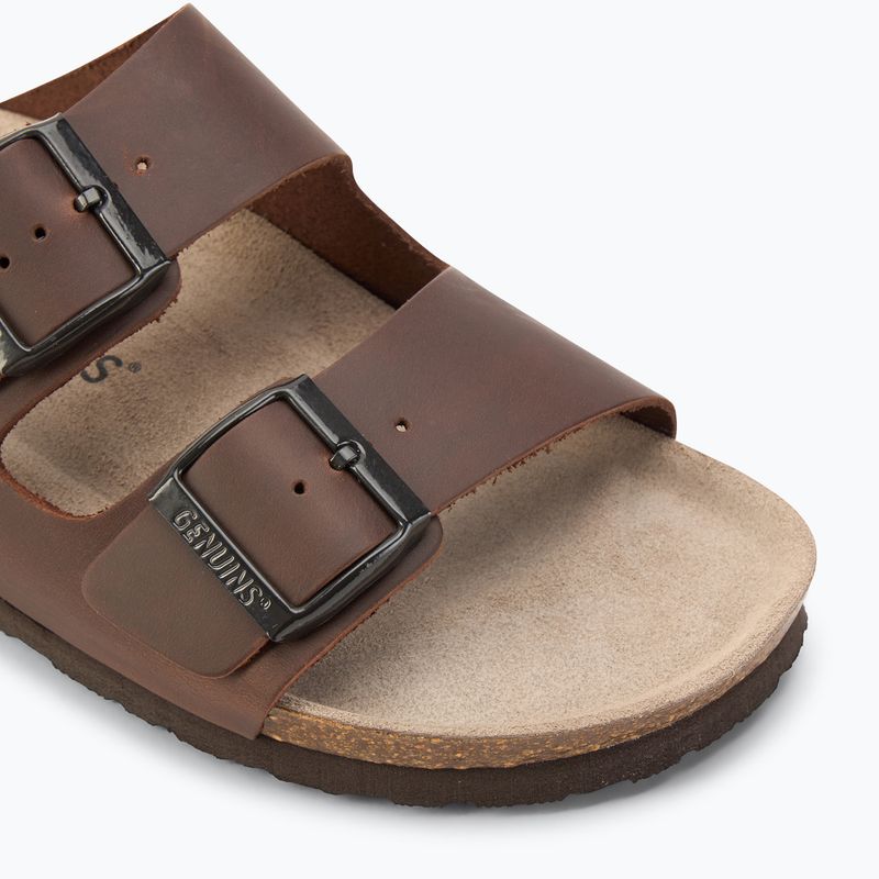 Papuci pentru femei  Genuins Hawaii Oiled Leather habana 7