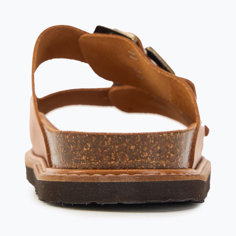 Papuci pentru femei  Genuins Galia Leather Dress camel 6