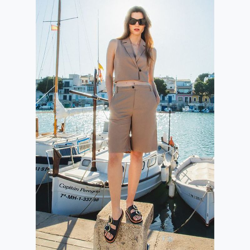 Papuci pentru femei Genuins Galia Leather Dress black 9