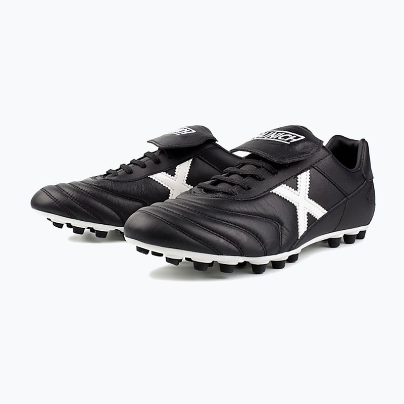Cizme de fotbal MUNICH Turf Mundial U25 negru 12