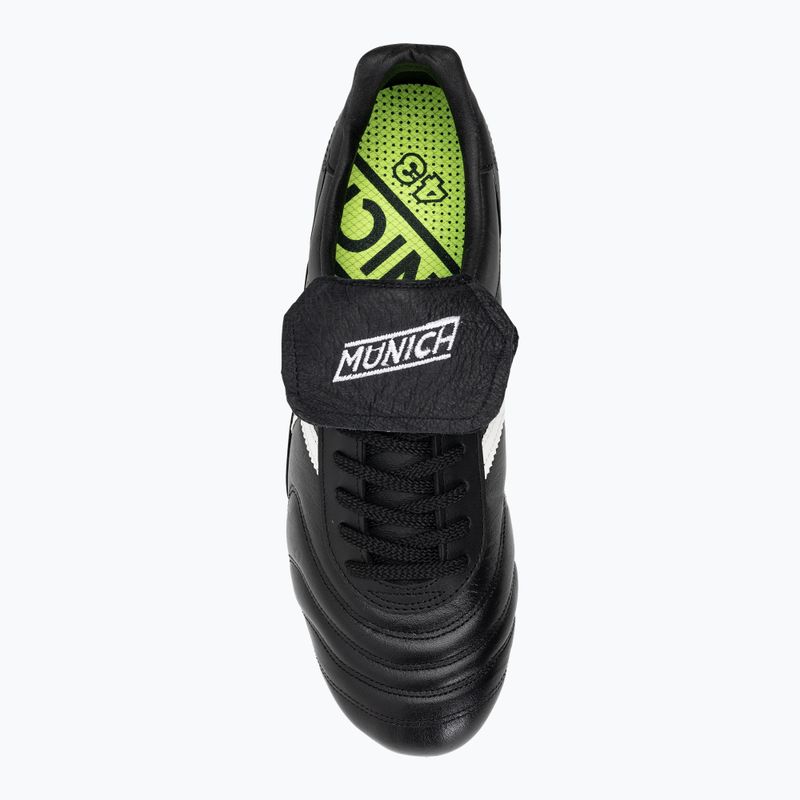 Cizme de fotbal MUNICH Turf Mundial U25 negru 6