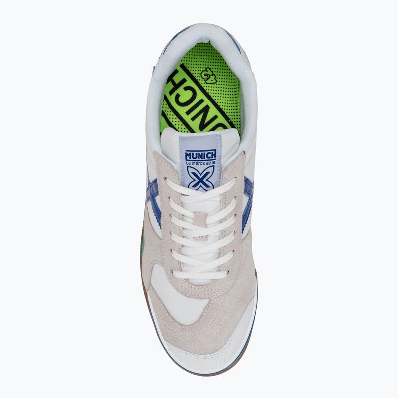 MUNICH G-3 Gresca ghete de fotbal alb 6