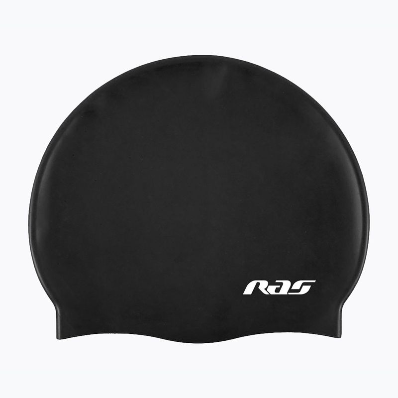 Cască de înot RAS Silicone black