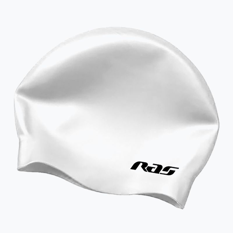 Cască de înot RAS Silicone Volume white