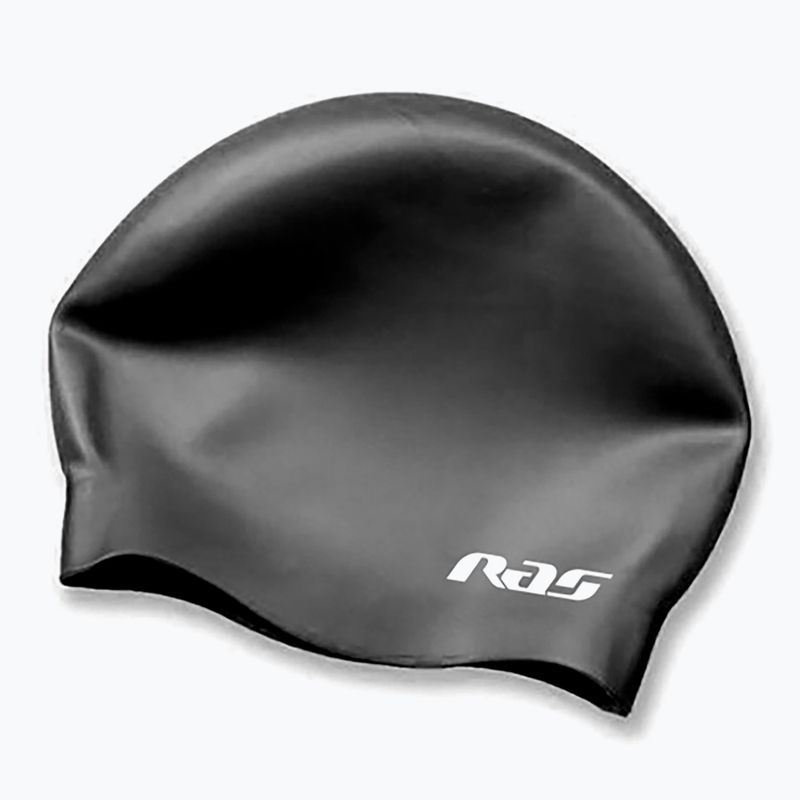 Cască de înot RAS Silicone Volume black