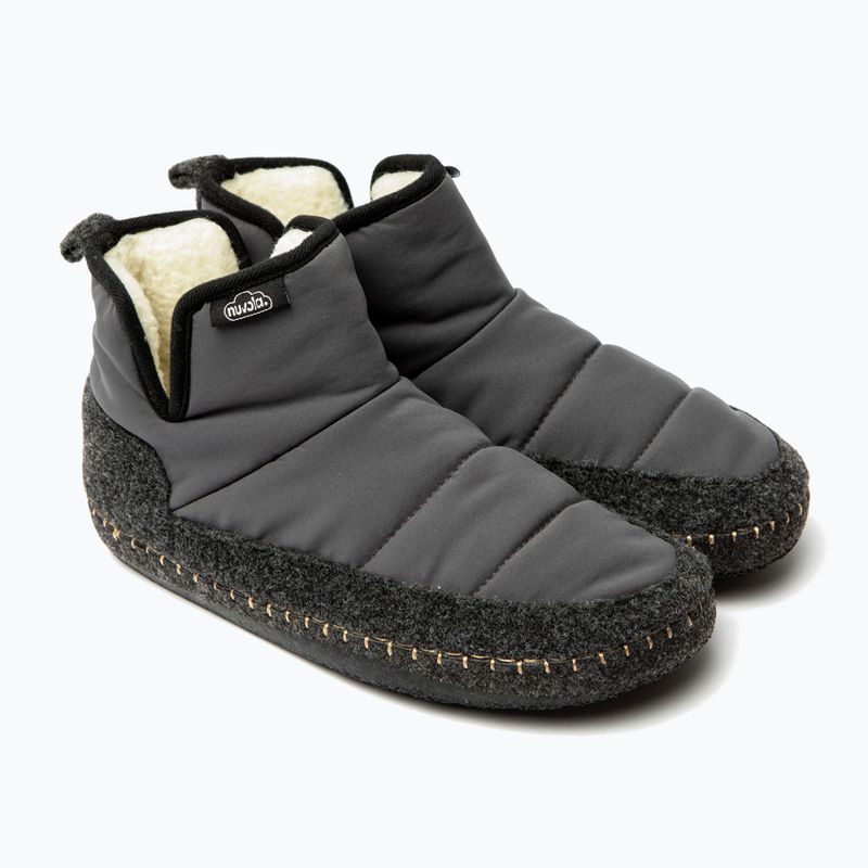 Papuci de iarnă Nuvola Boot New Wool dark grey