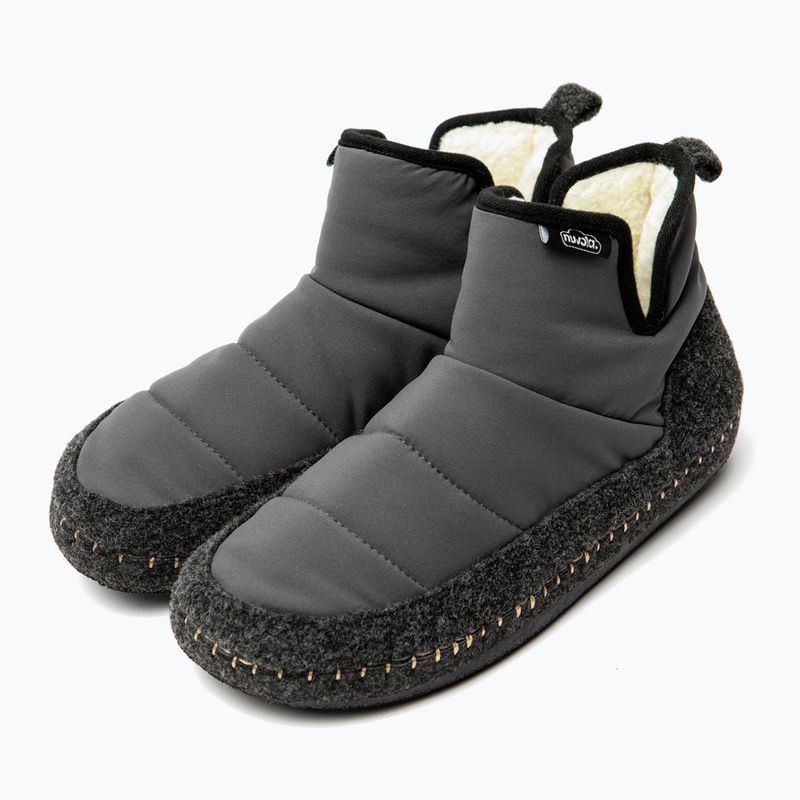 Papuci de iarnă Nuvola Boot New Wool dark grey
