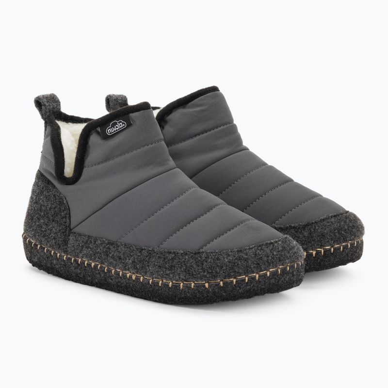 Papuci de iarnă Nuvola Boot New Wool dark grey